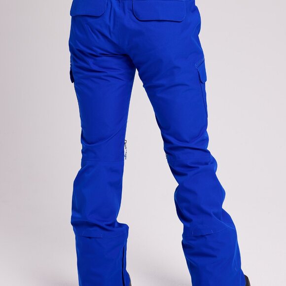 Burton Women's Gloria Stretch 2-layer Cobalt Blue Ski Snowboard Pants 2022 NWT - Picture 3 of 9